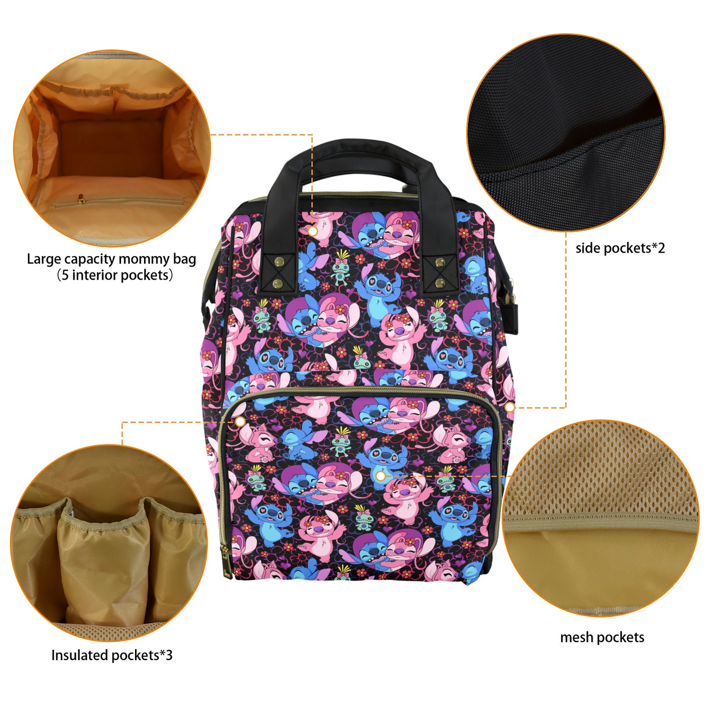 Besties Multi-Function Diaper Bag