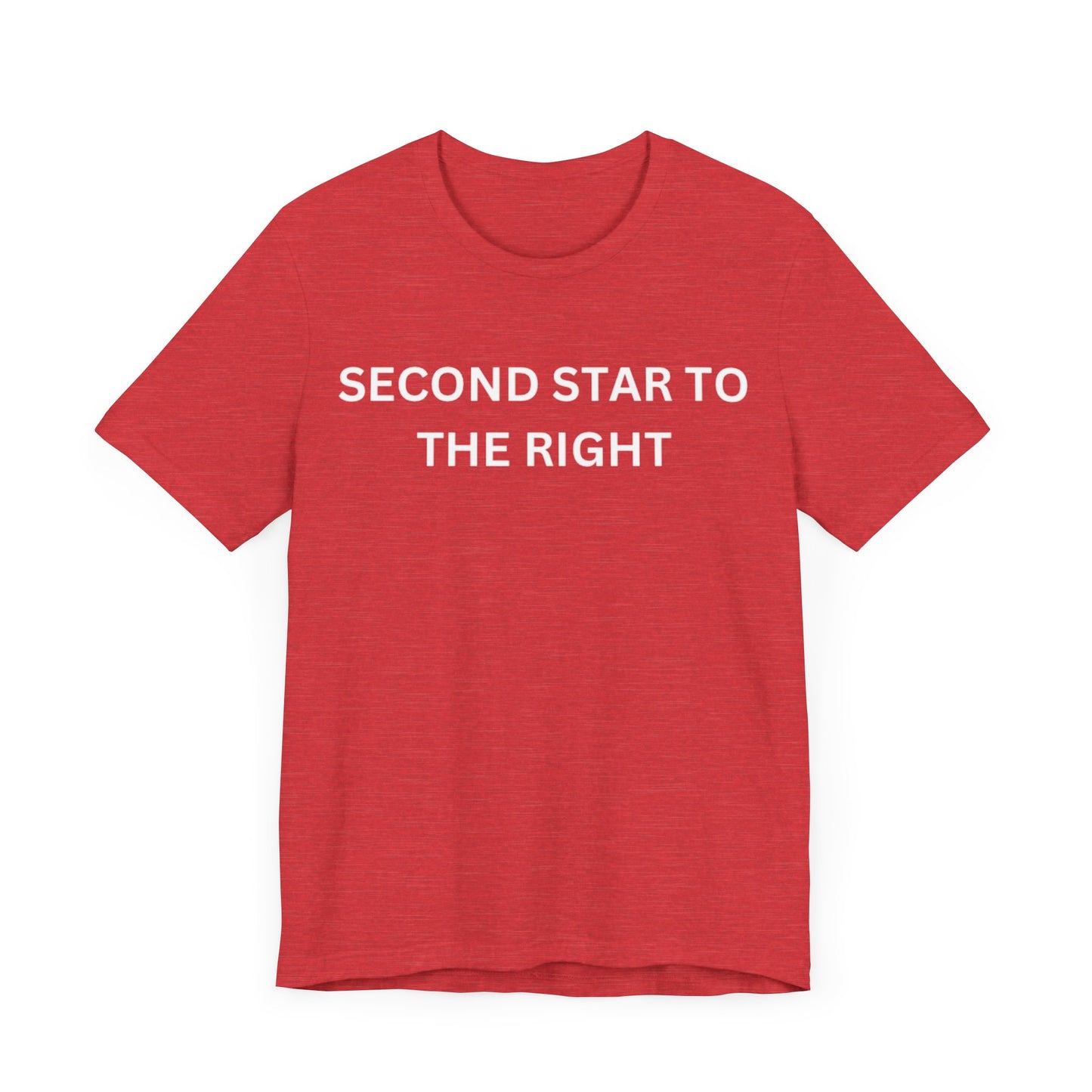 Second Star To The Right Unisex Jersey Short Sleeve Tee