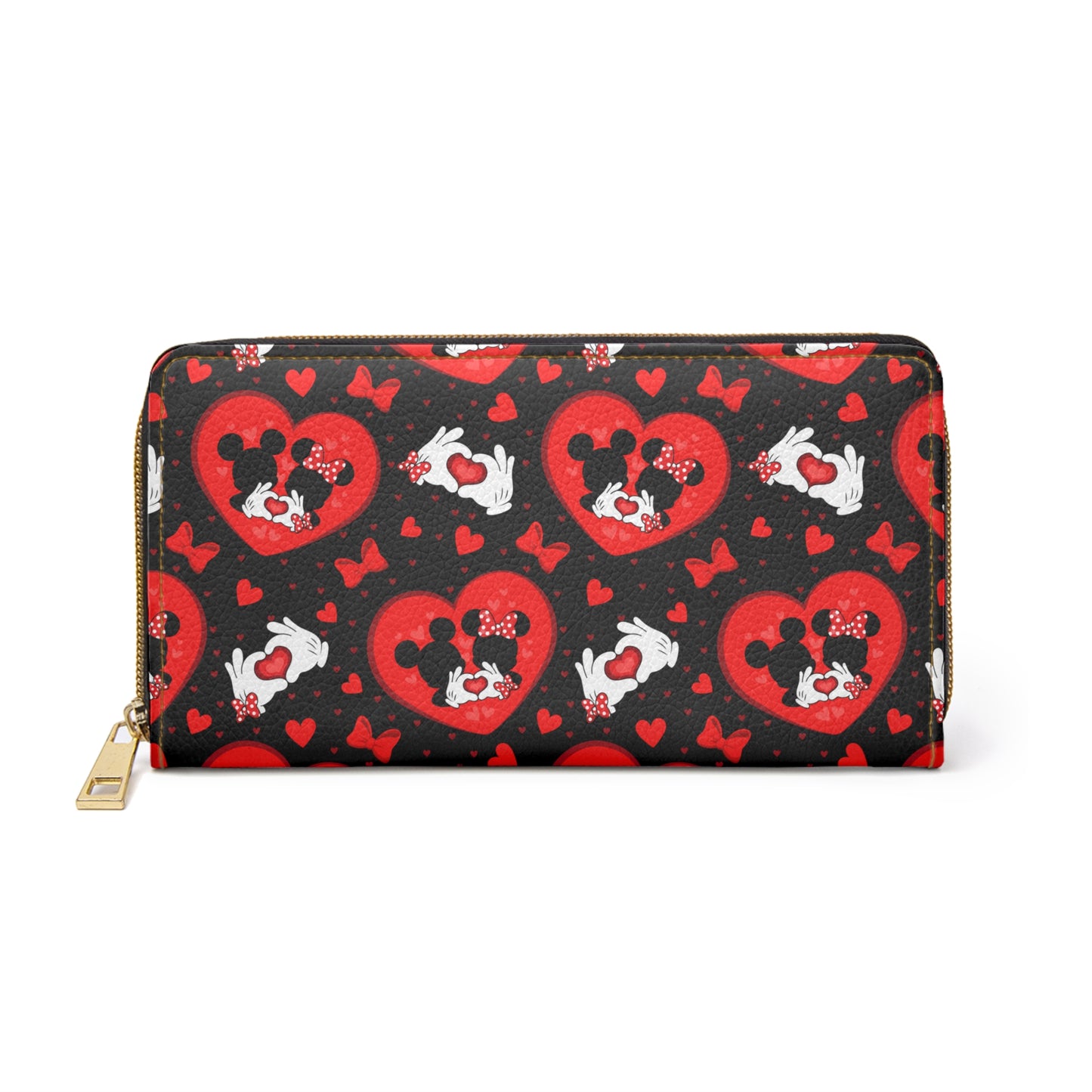 Valentines Day Lovers Zipper Wallet