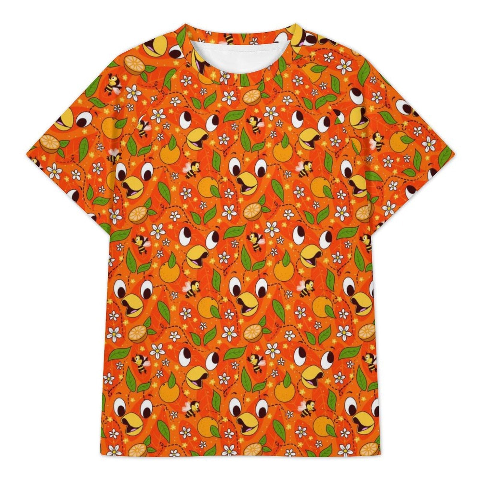 Women's All Over Print Raglan T-Shirt - Ambrie