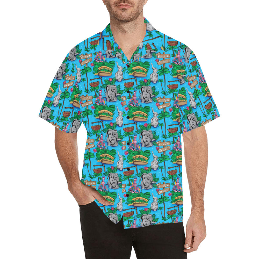 Disney Jungle Cruise Back Side Of Water Hawaiian Shirt