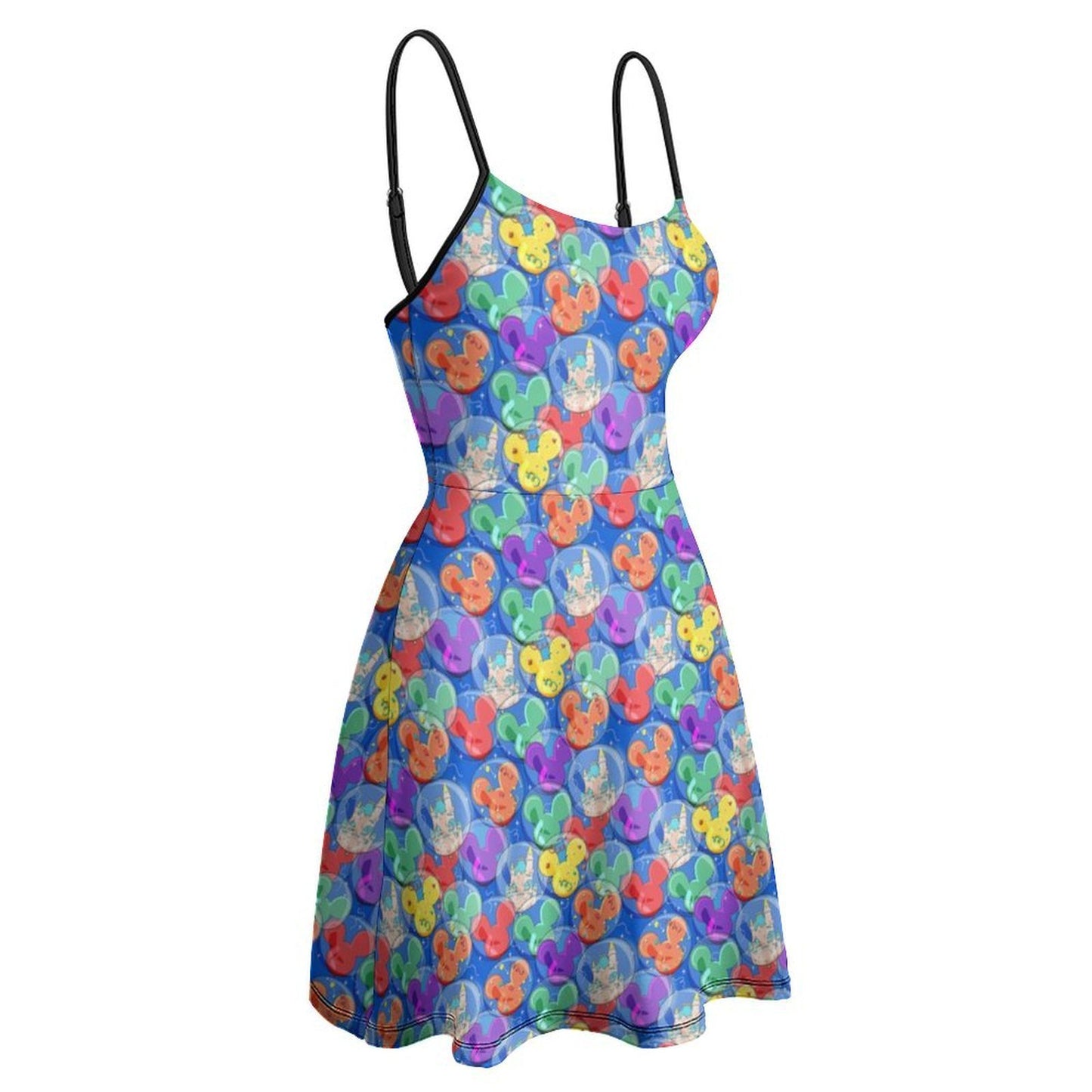 Balloon Collector Women’s Sling Short Dress - Ambrie