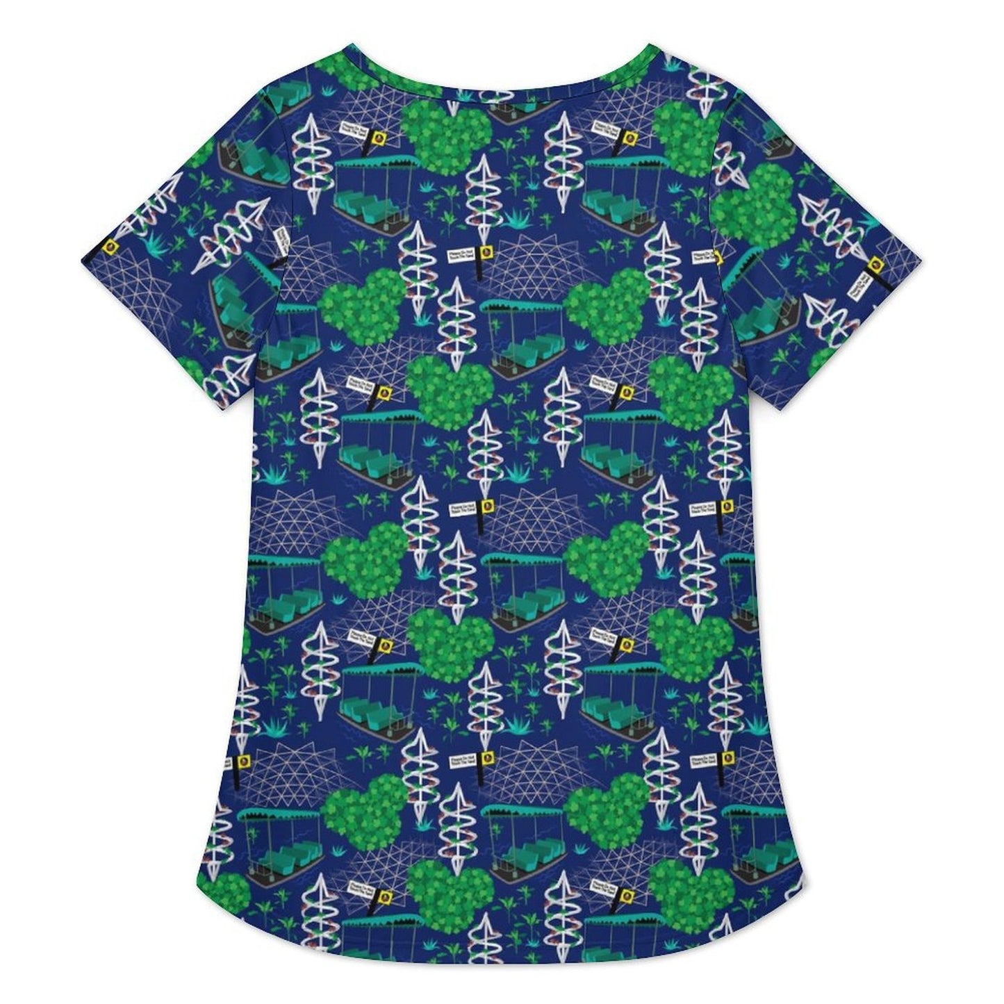 Living With The Land Women's Crew Neck Tunic - Ambrie