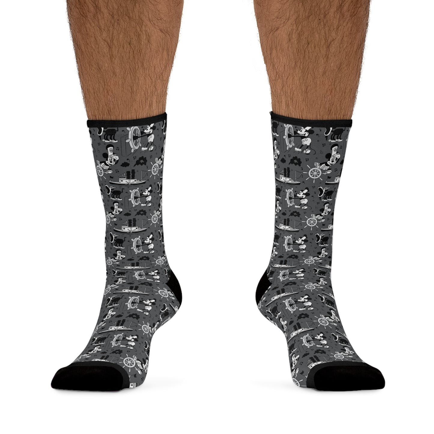 Steamboat Mickey Socks