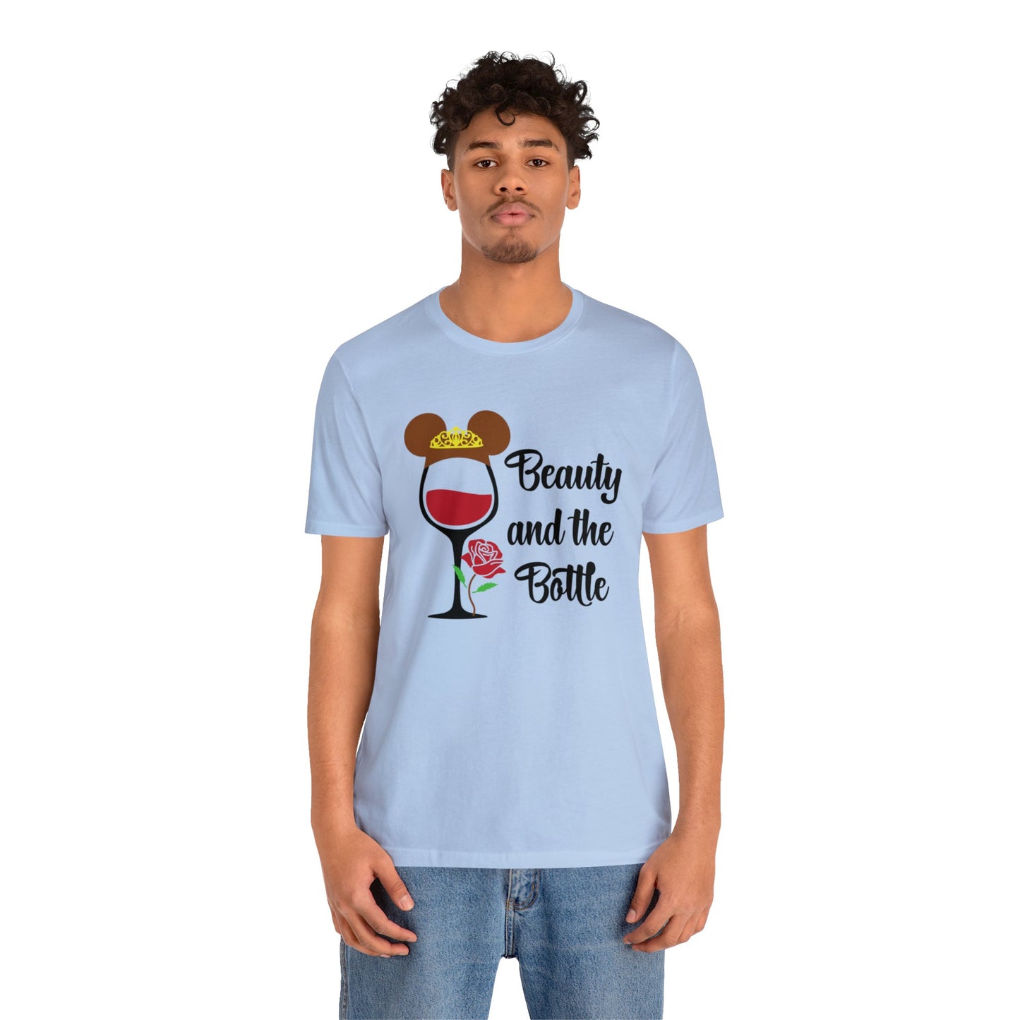 Beauty And The Bottle Unisex Graphic Tee