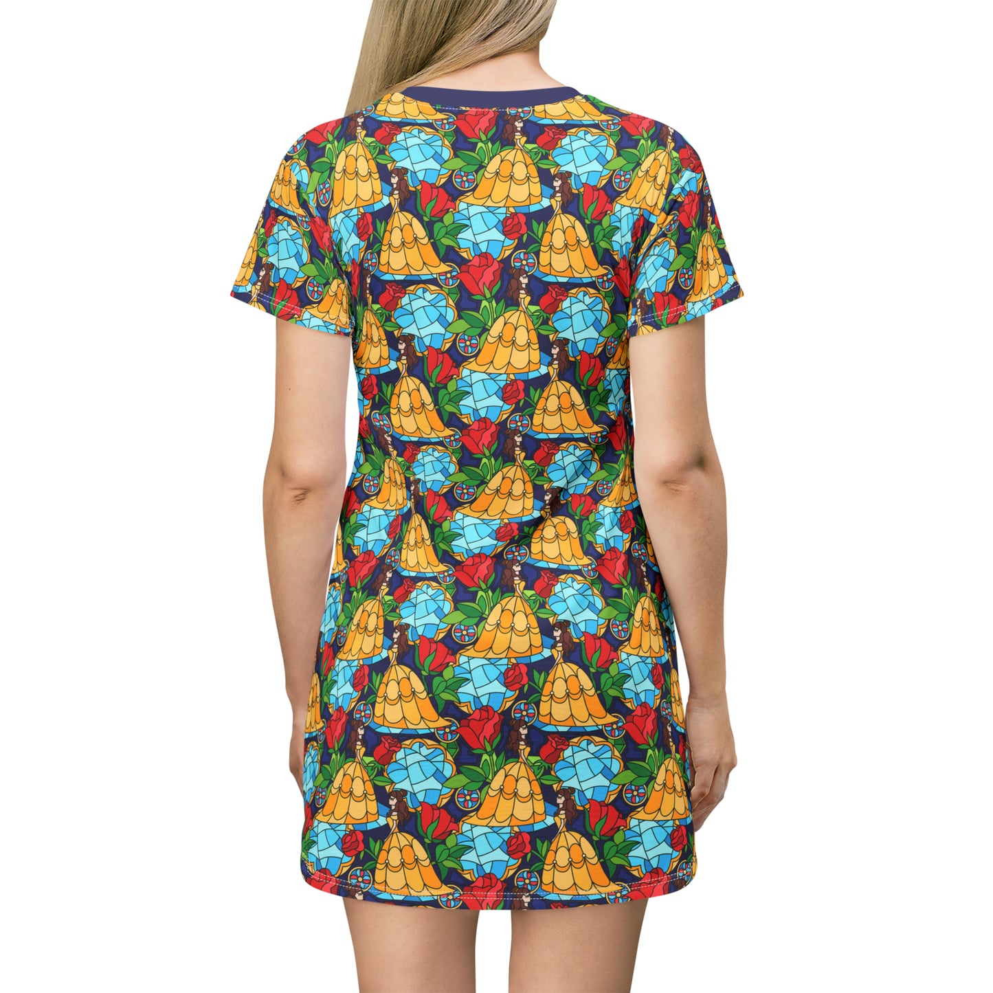 Stained Glass T-Shirt Dress - Ambrie