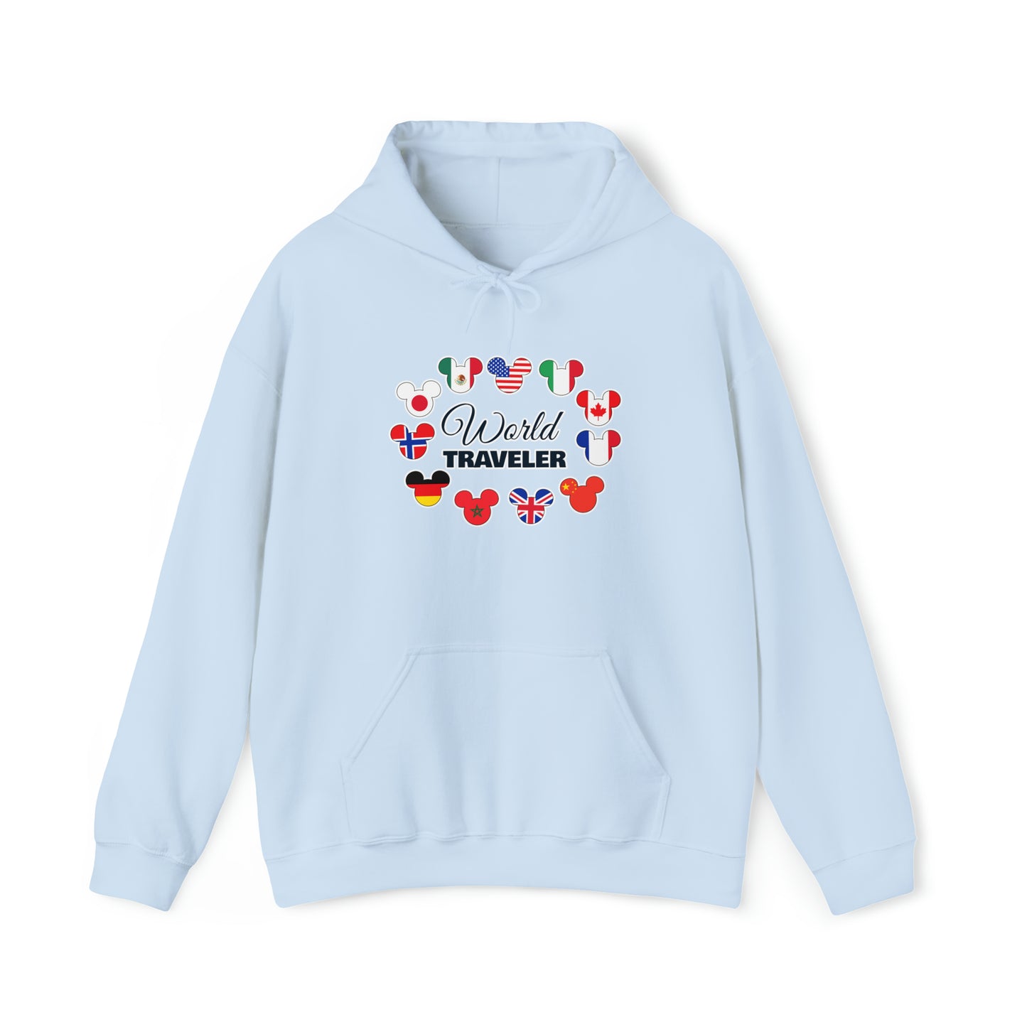 World Traveler Unisex Hooded Sweatshirt