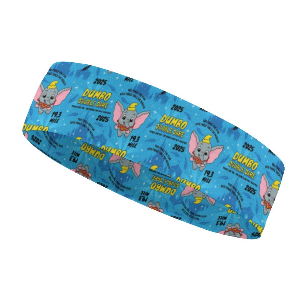 Disneyland Dumbo Double Dare Sports Sweat Headband