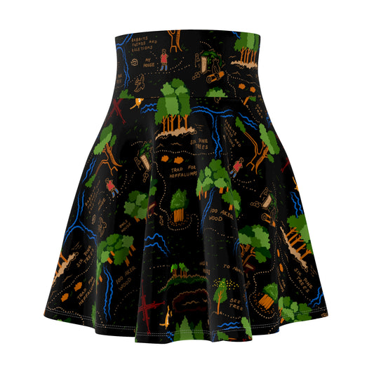 Disney Snow White Magic Mirror On The Wall Women's Skater Skirt