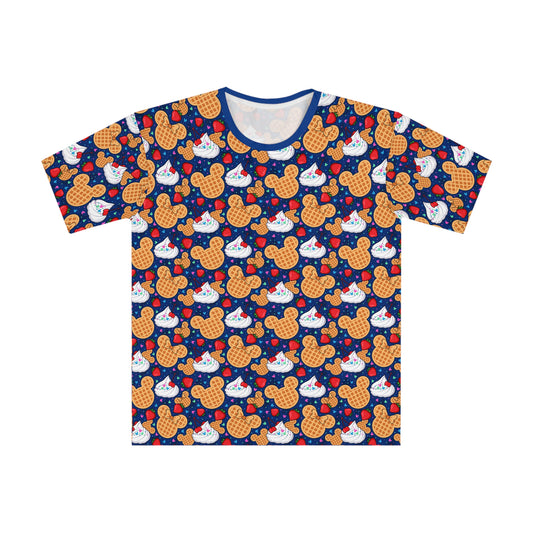 Waffles Unisex Loose T-shirt