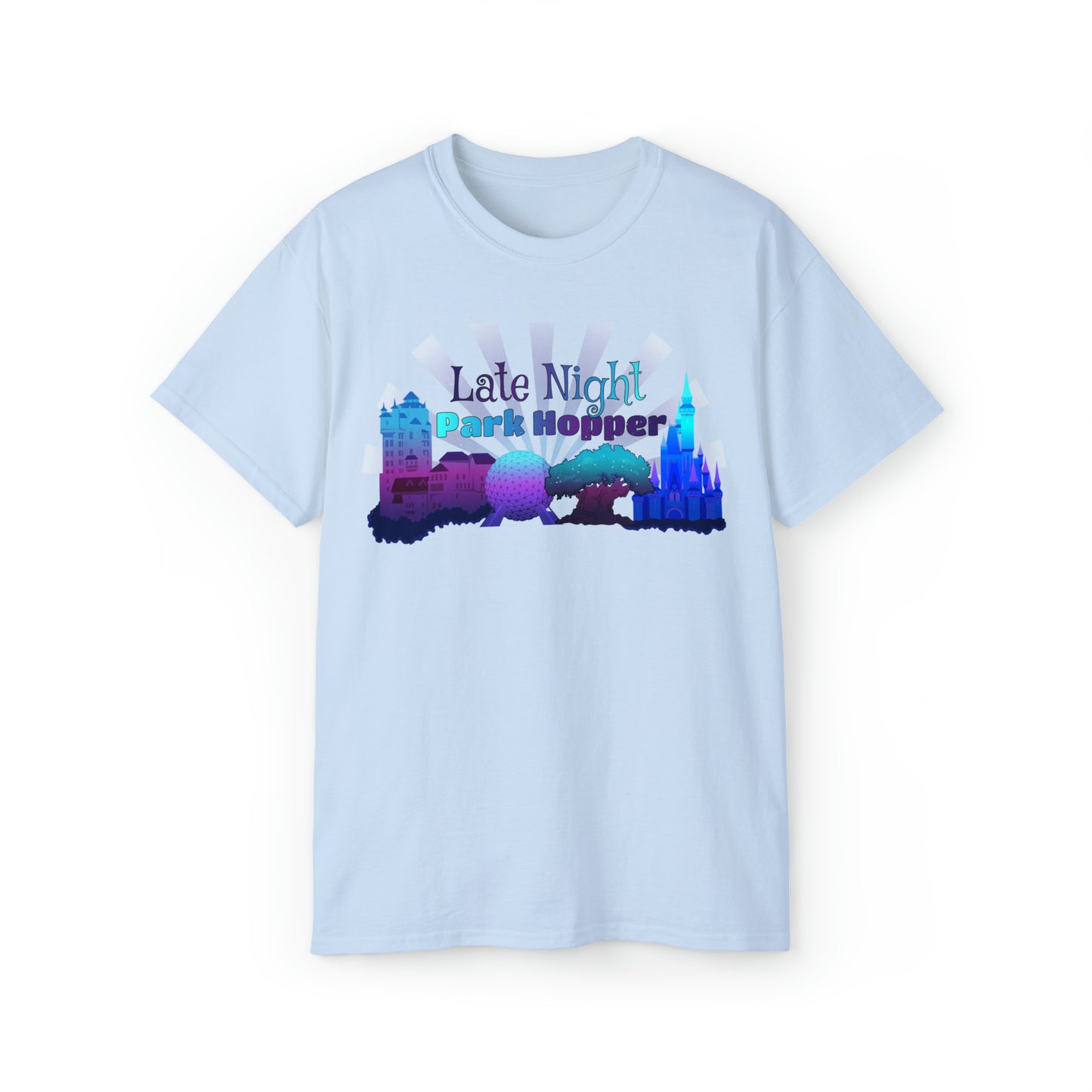 Late Night Park Hopper Unisex Graphic Tee