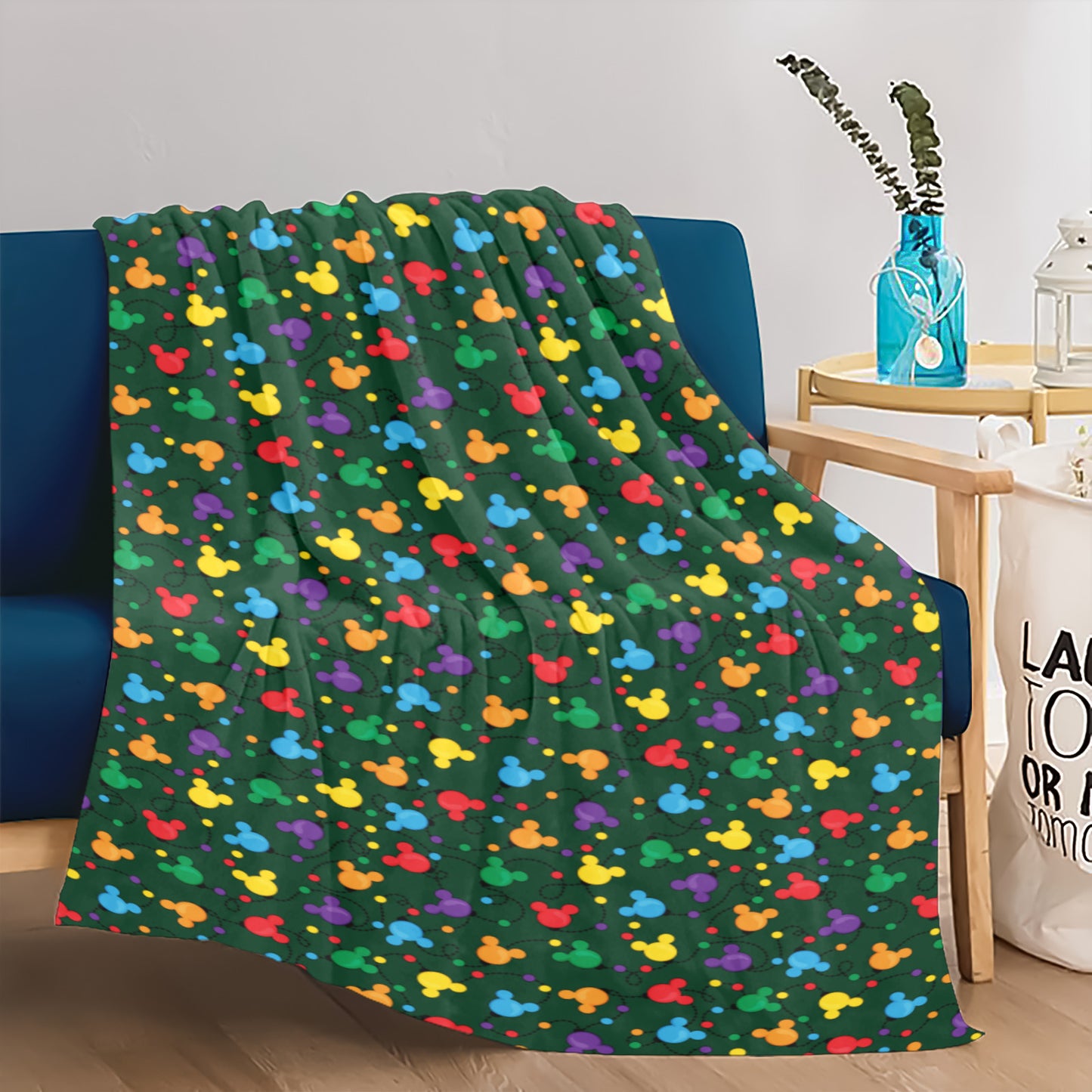 Christmas Lights Ultra-Soft Micro Fleece Blanket 32"x48"