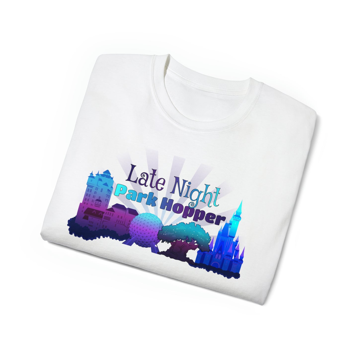 Late Night Park Hopper Unisex Graphic Tee