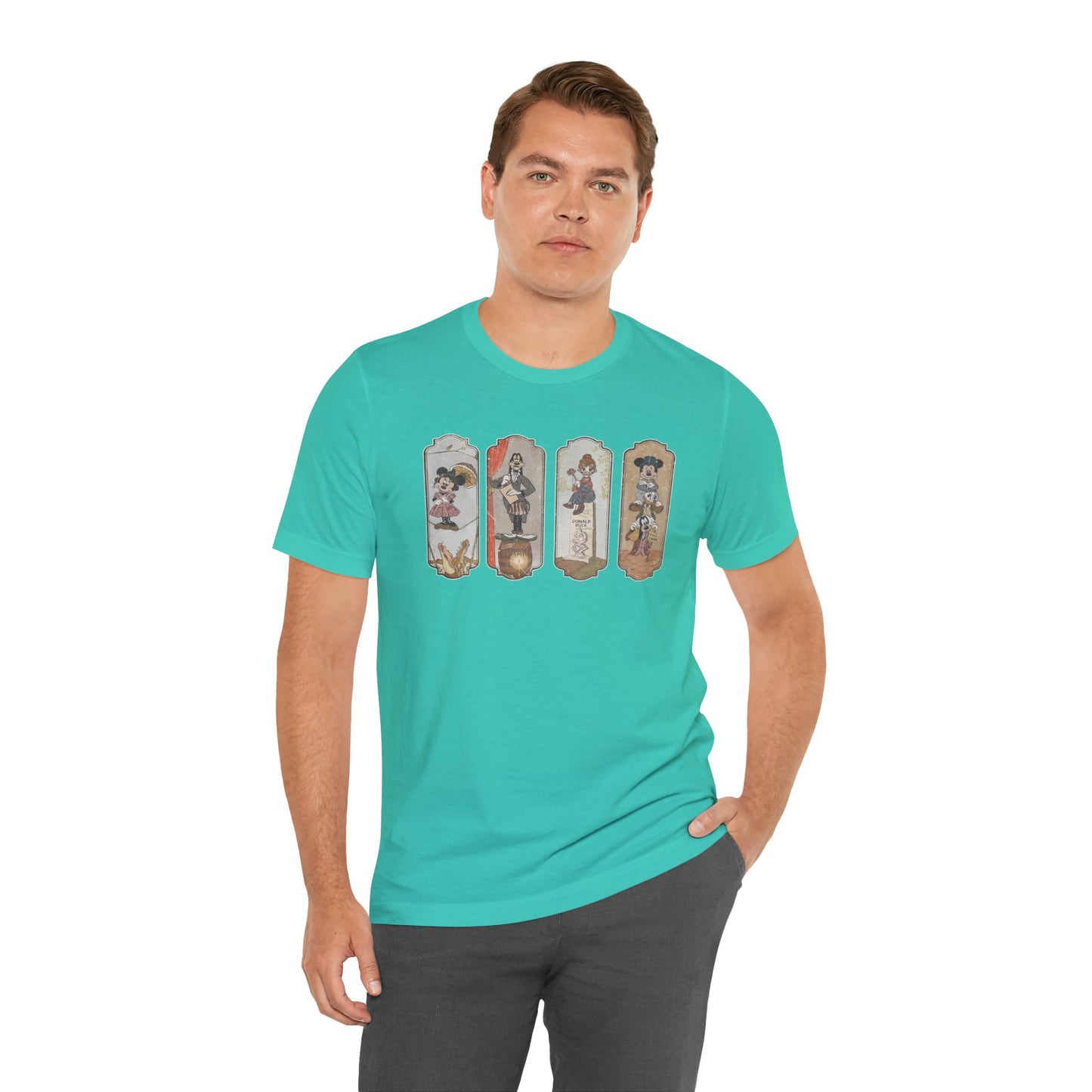 Haunted Mansion Mickey Unisex Graphic Tee - Multiple Colors