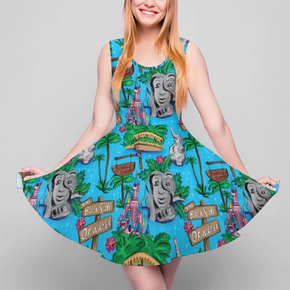 Disney Jungle Cruise Back Side Of Water Women's Sleeveless Round Neck – Ambrie
