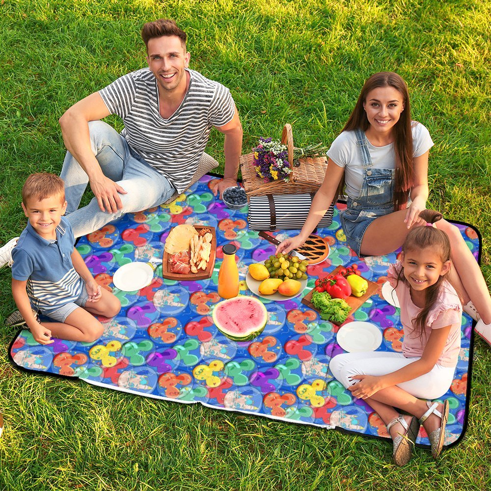 Balloon Collector Zipper Picnic Mat