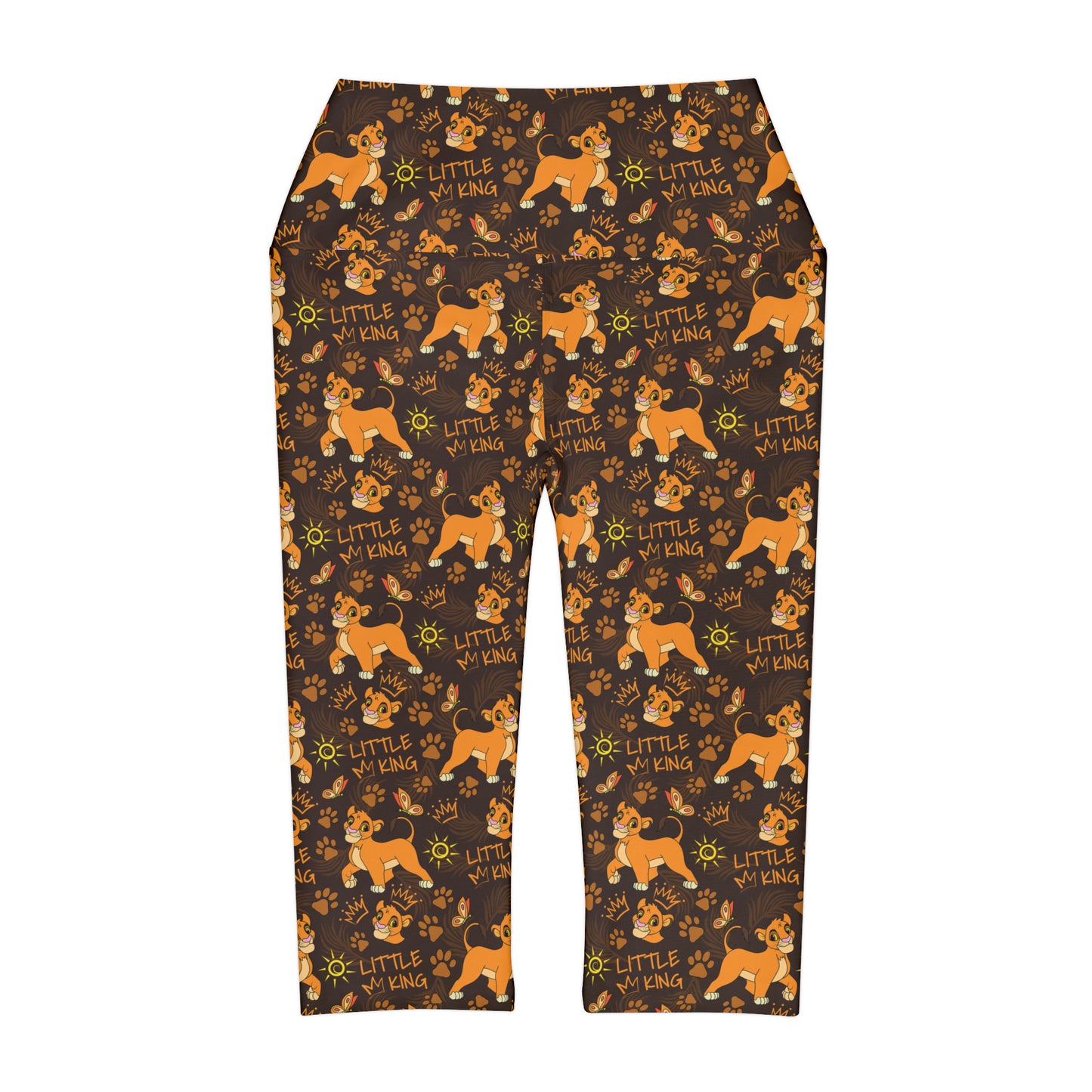 Disney Lion King Little King Athletic Capri Leggings