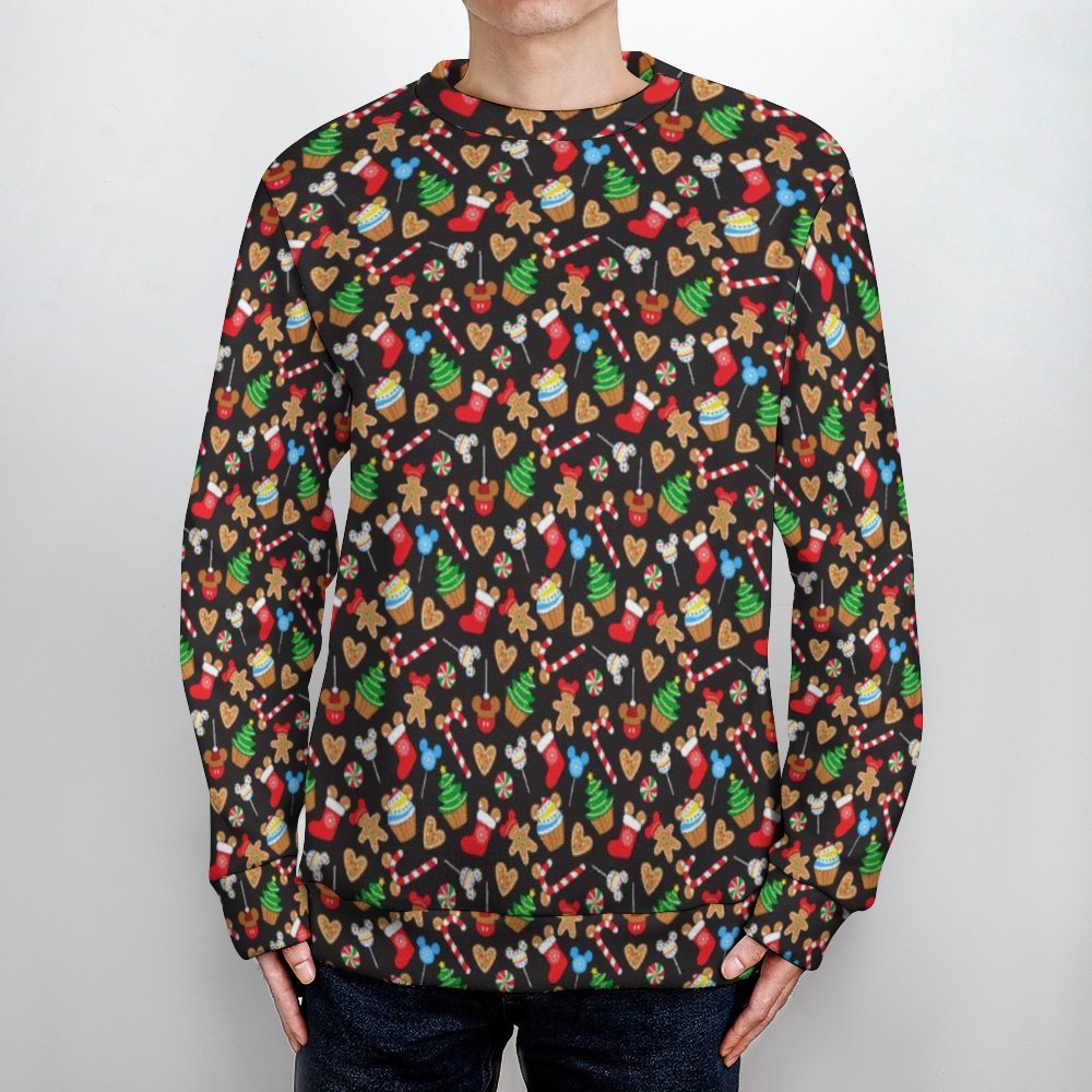 Christmas Snacks Unisex Crewneck Sweater