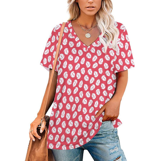 Lilo's Dress Women's V-Neck T-Shirt