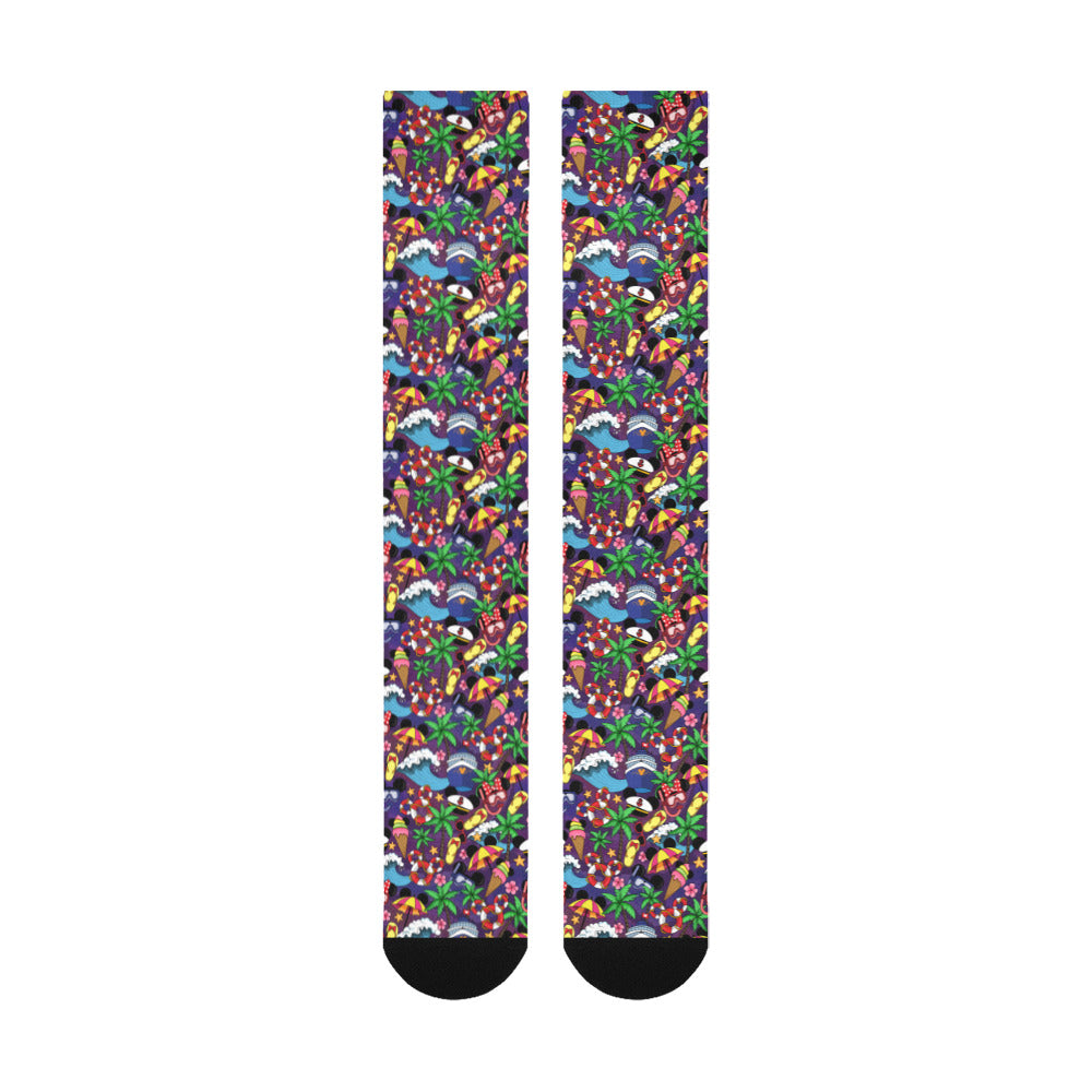 Mickey And Minnie Cruise Over-The-Calf Socks