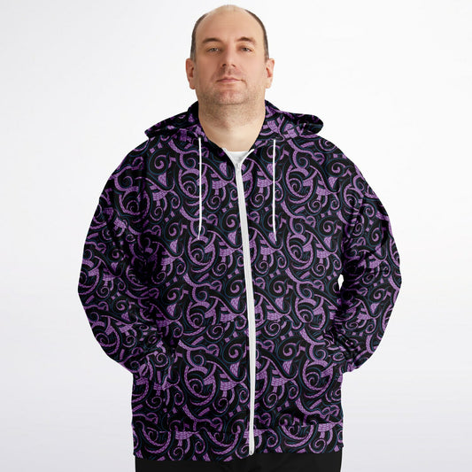 Ursula Tentacles Plus-size Unisex Zip Hoodie