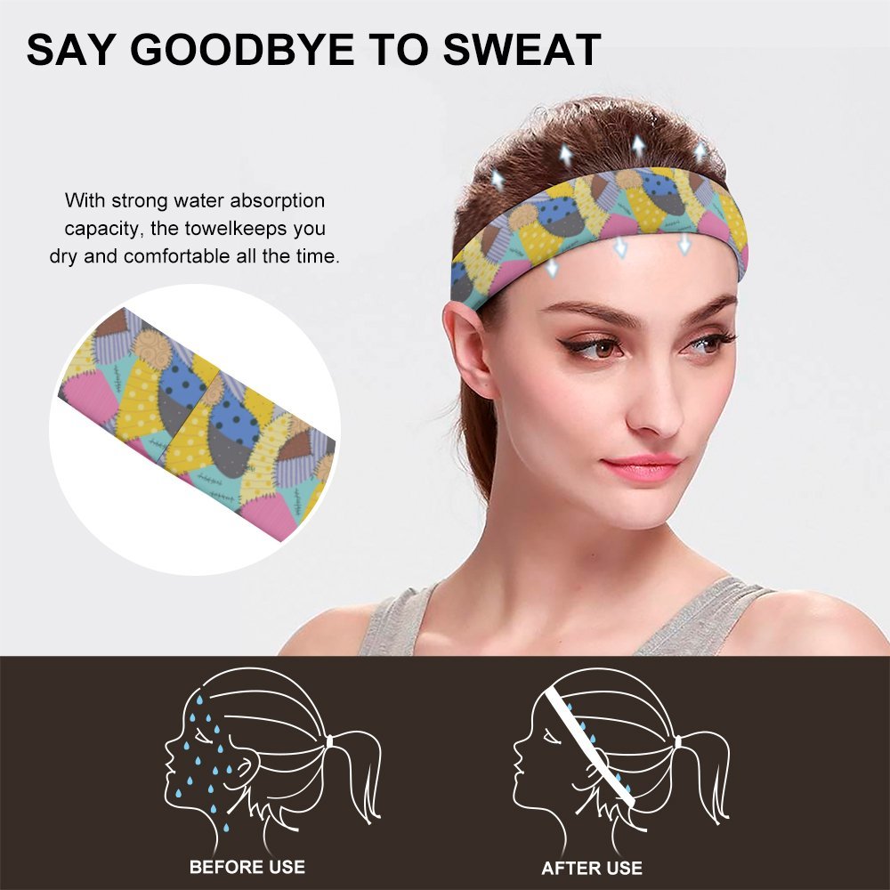 Sally's Dress Sports Sweat Headband