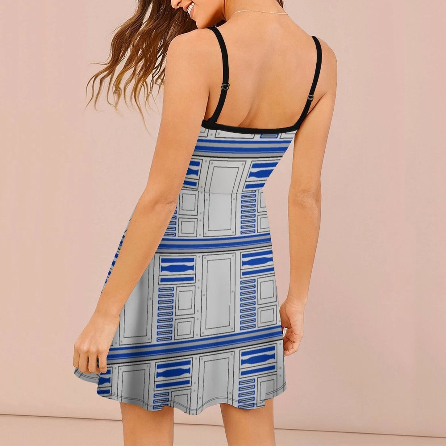 R2D2 Women’s Sling Short Dress - Ambrie