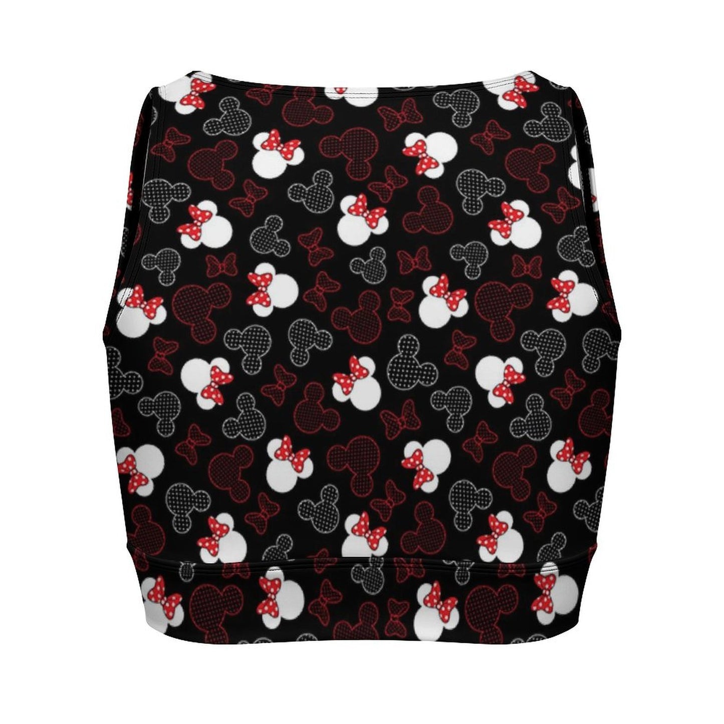 Mickey Dots Women's Yoga Zipper Vest - Ambrie
