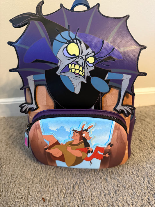 Disney Emporer's New Groove Villains Scene Yzma Mini Backpack
