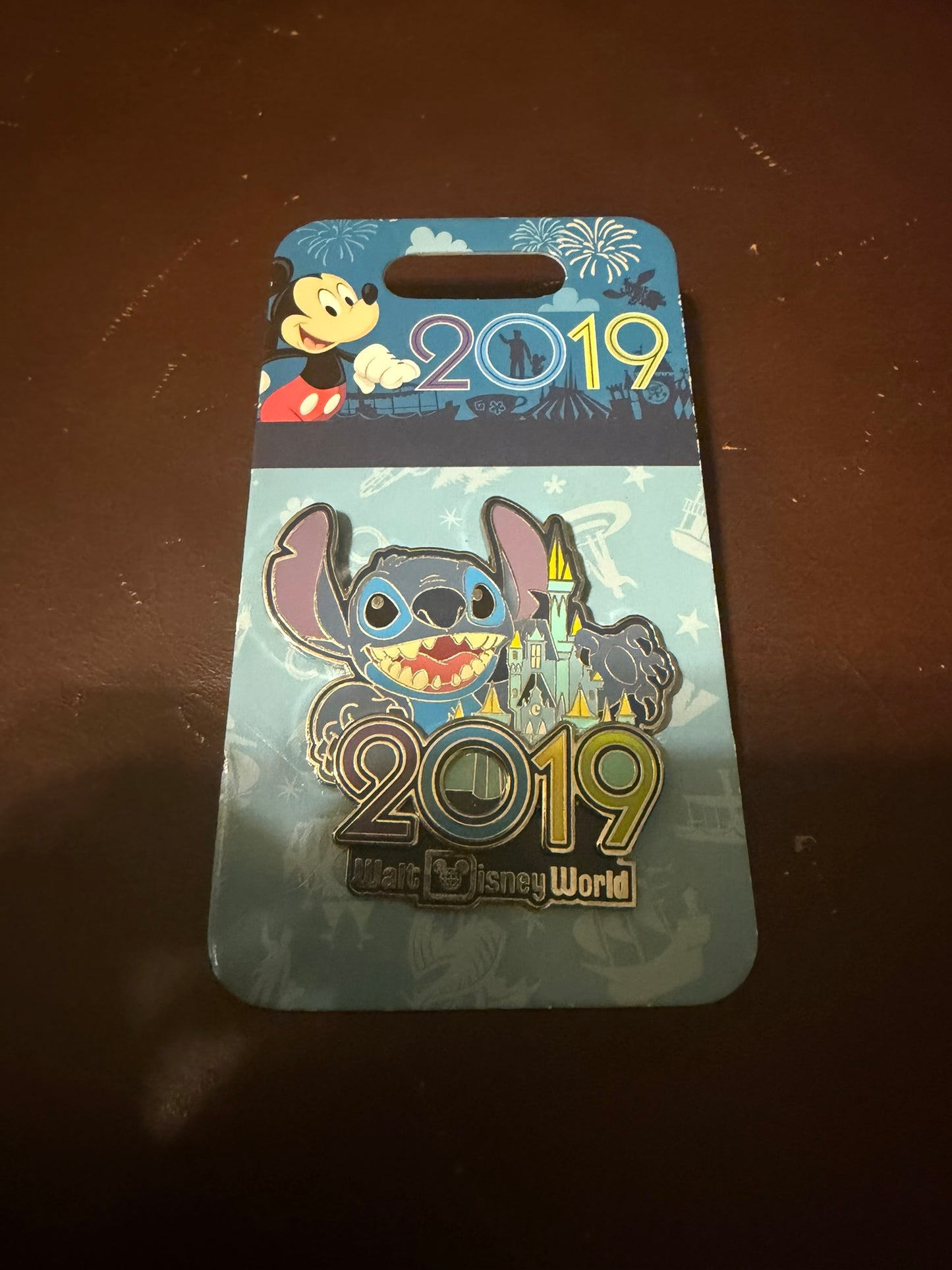 Disney World Pin 2019 Walt Disney World 2019 Limited Edition Stitch And Castle