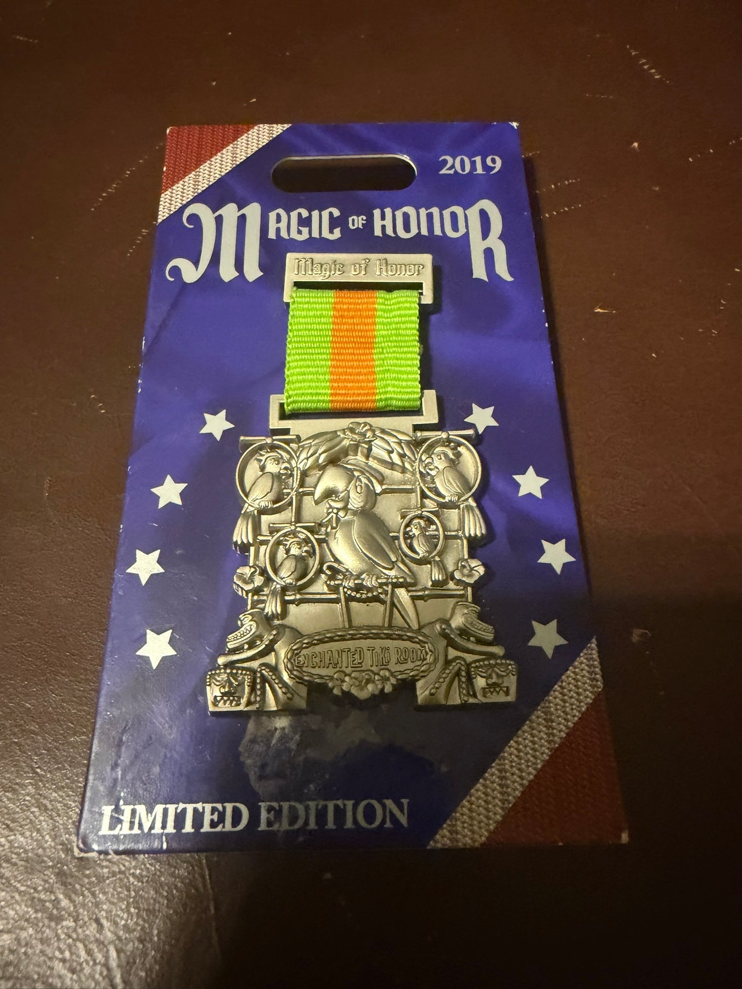 Disney Magic Of Honor Pin Enchanted Tiki Room 2019 Brand New Limited Edition