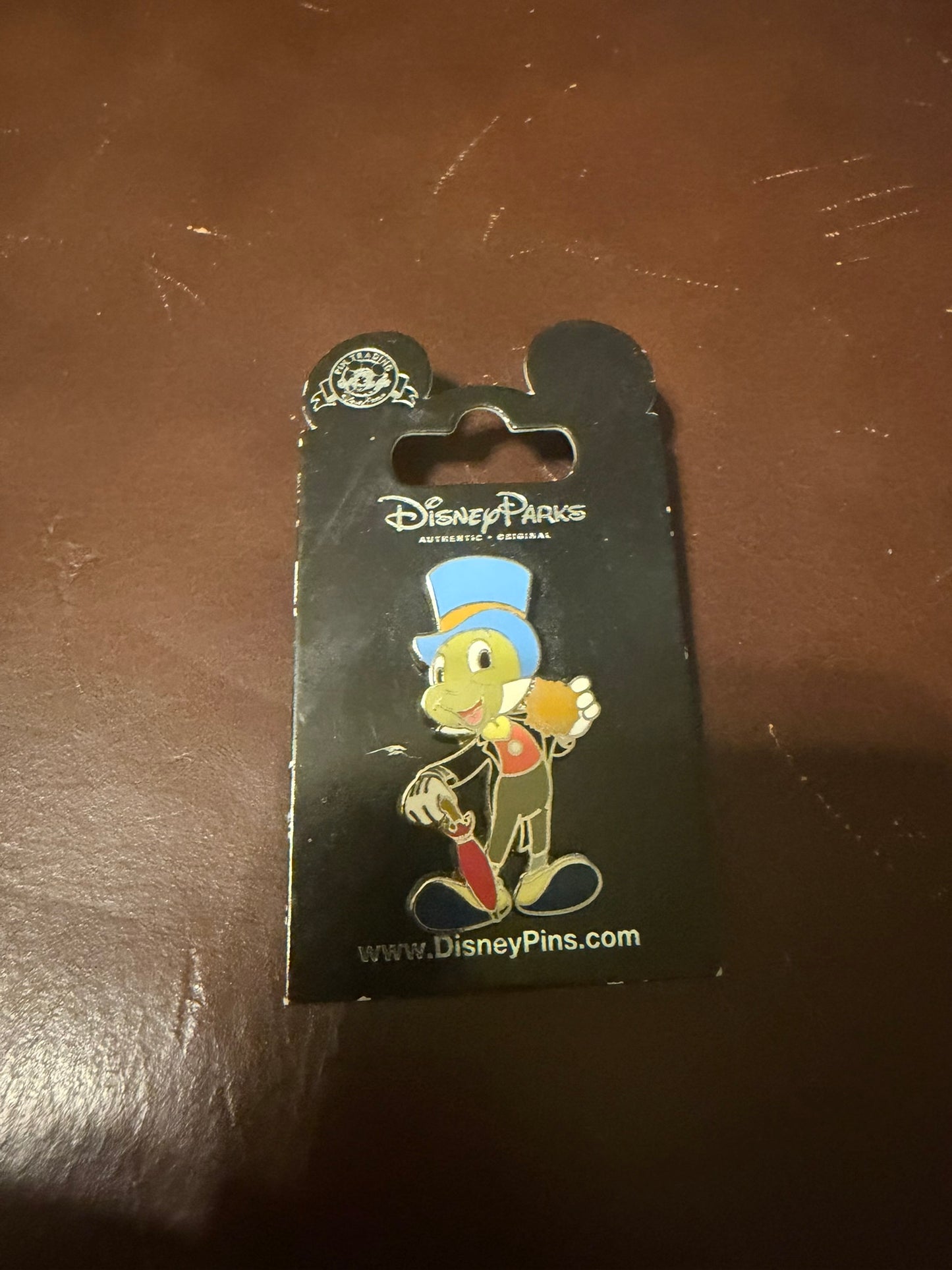 Disney Pin Jiminy Cricket Disney Parks New