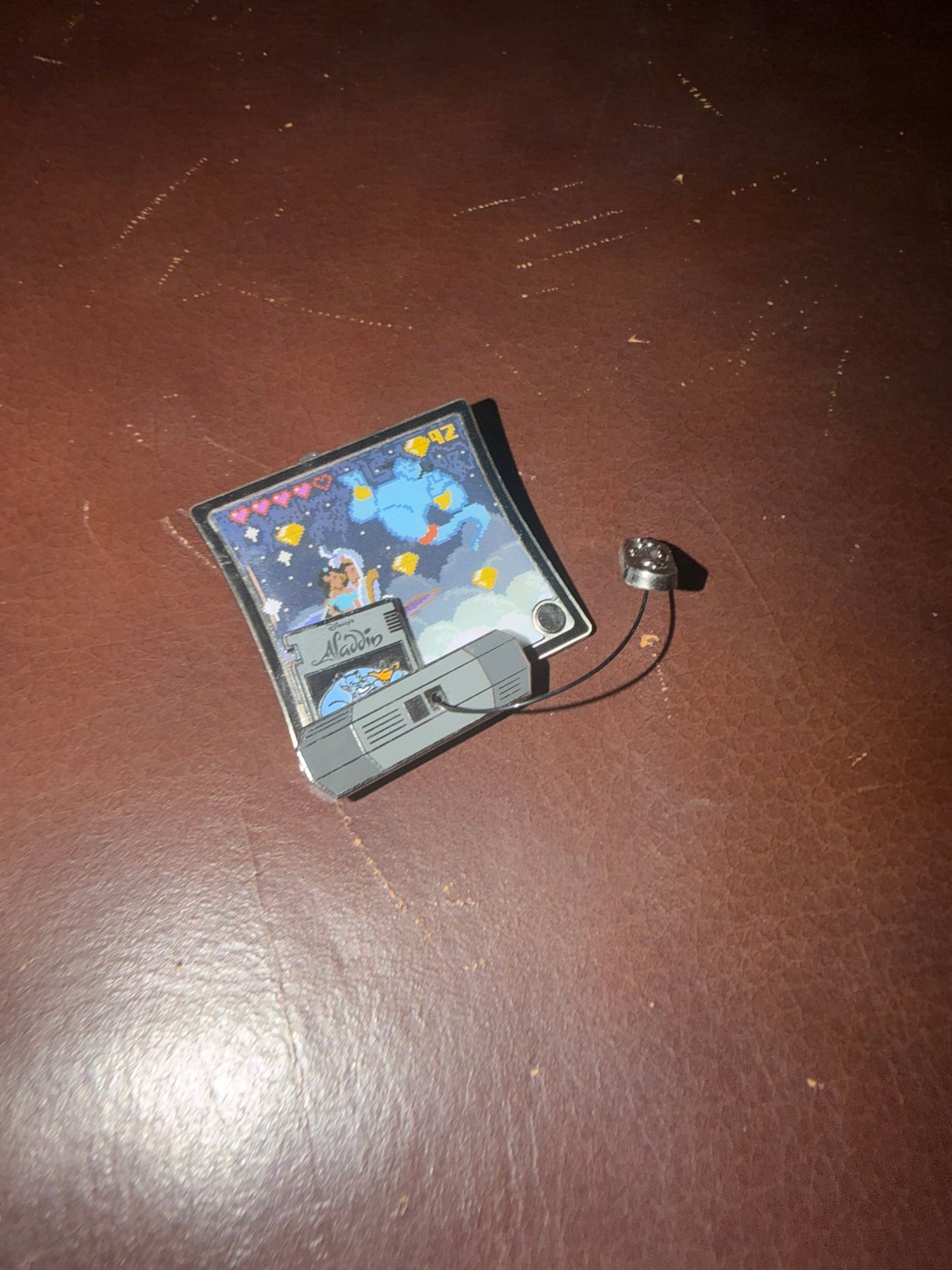 Disney Pin Aladdin Video Game Disney Parks Used