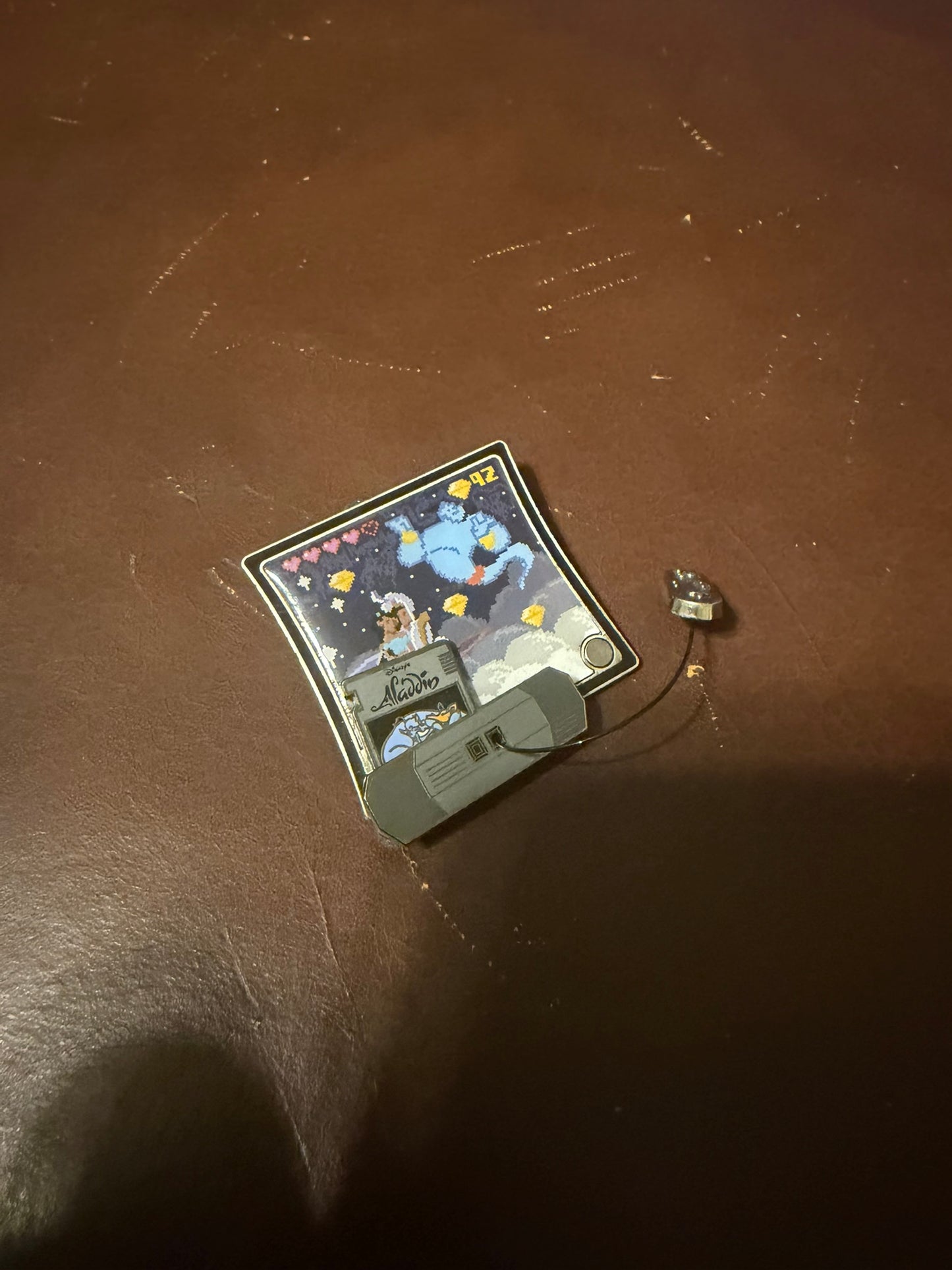 Disney Pin Aladdin Video Game Disney Parks Used