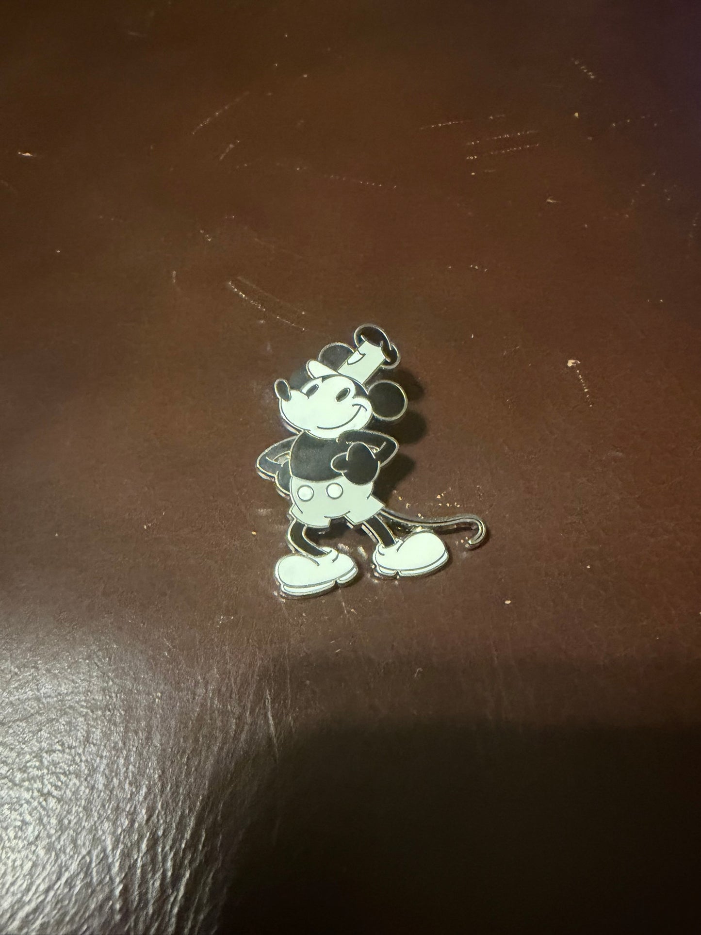 Disney Pin Steamboat Willie Mickey Mouse Disney Parks Used