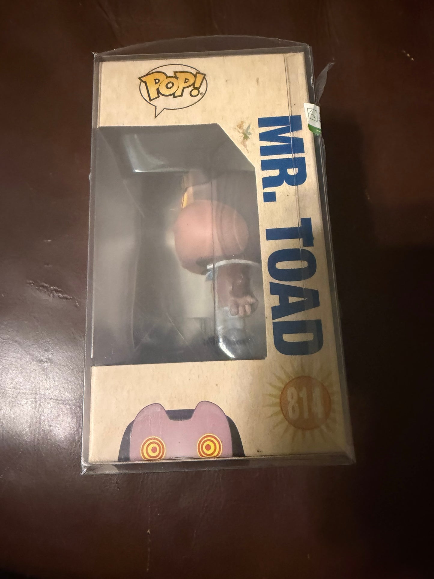 Funko Pop! Mr Toad #814 - Disneyland Resort 65th Anniversary Vinyl Gift New