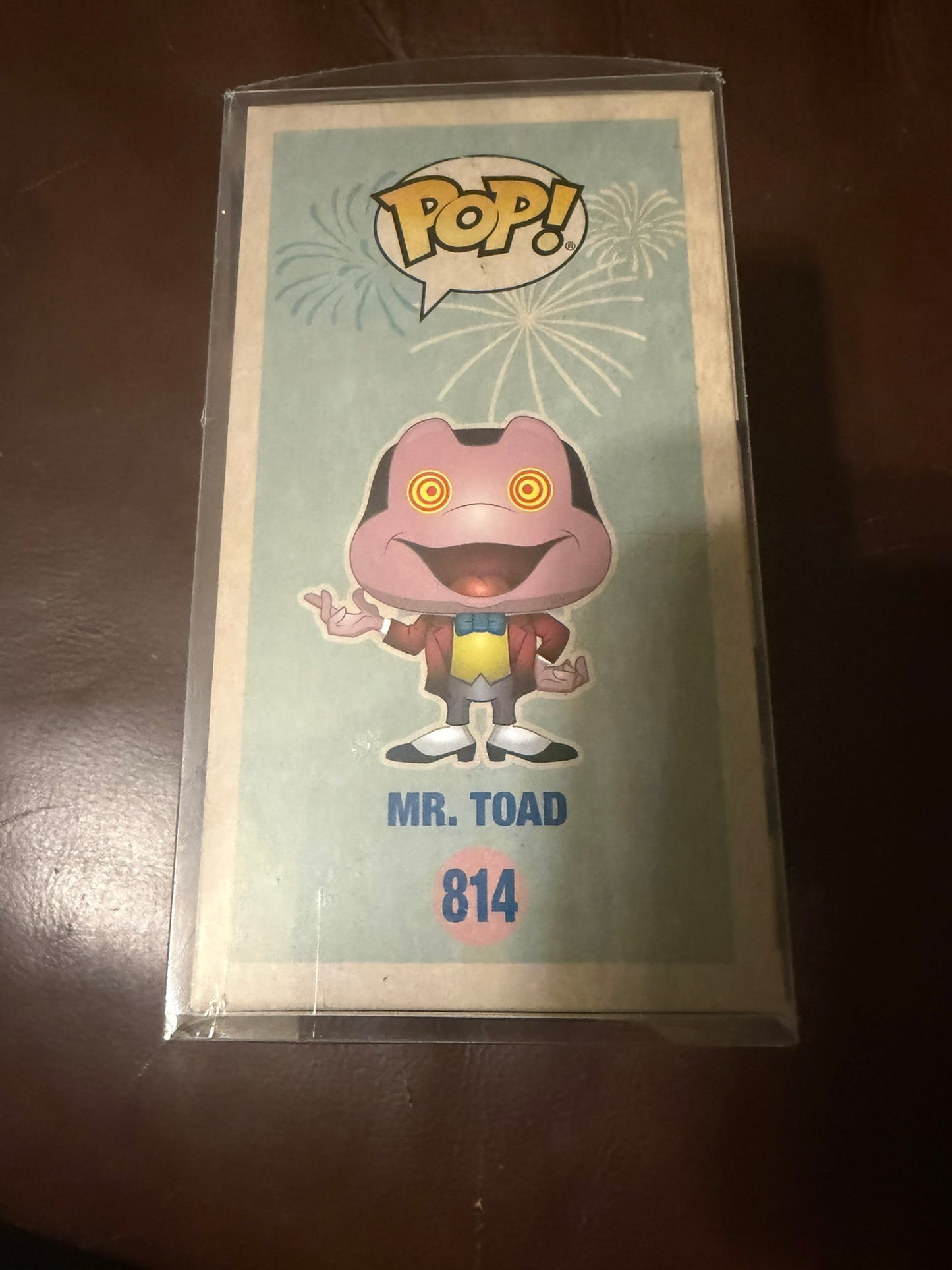 Funko Pop! Mr Toad #814 - Disneyland Resort 65th Anniversary Vinyl Gift New