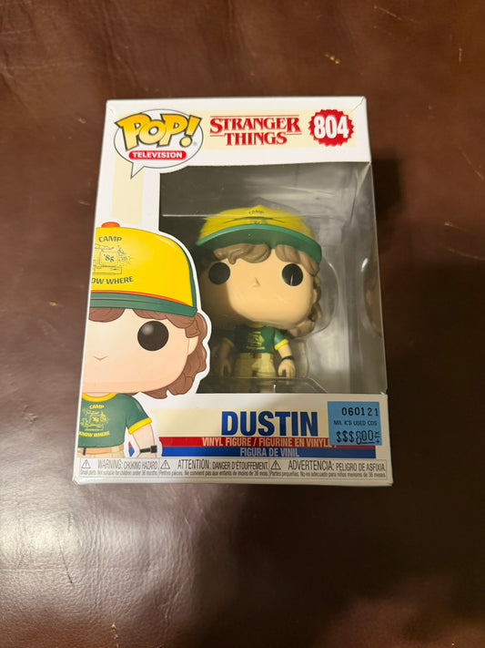 Pop Dustin at Camp #804 Stranger Things Season 3 Funko Pop New