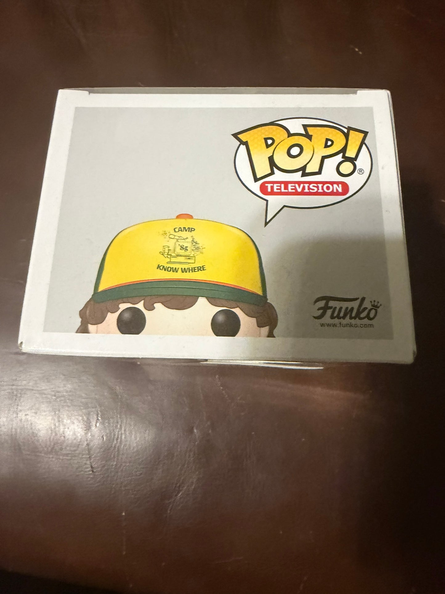 Pop Dustin at Camp #804 Stranger Things Season 3 Funko Pop New