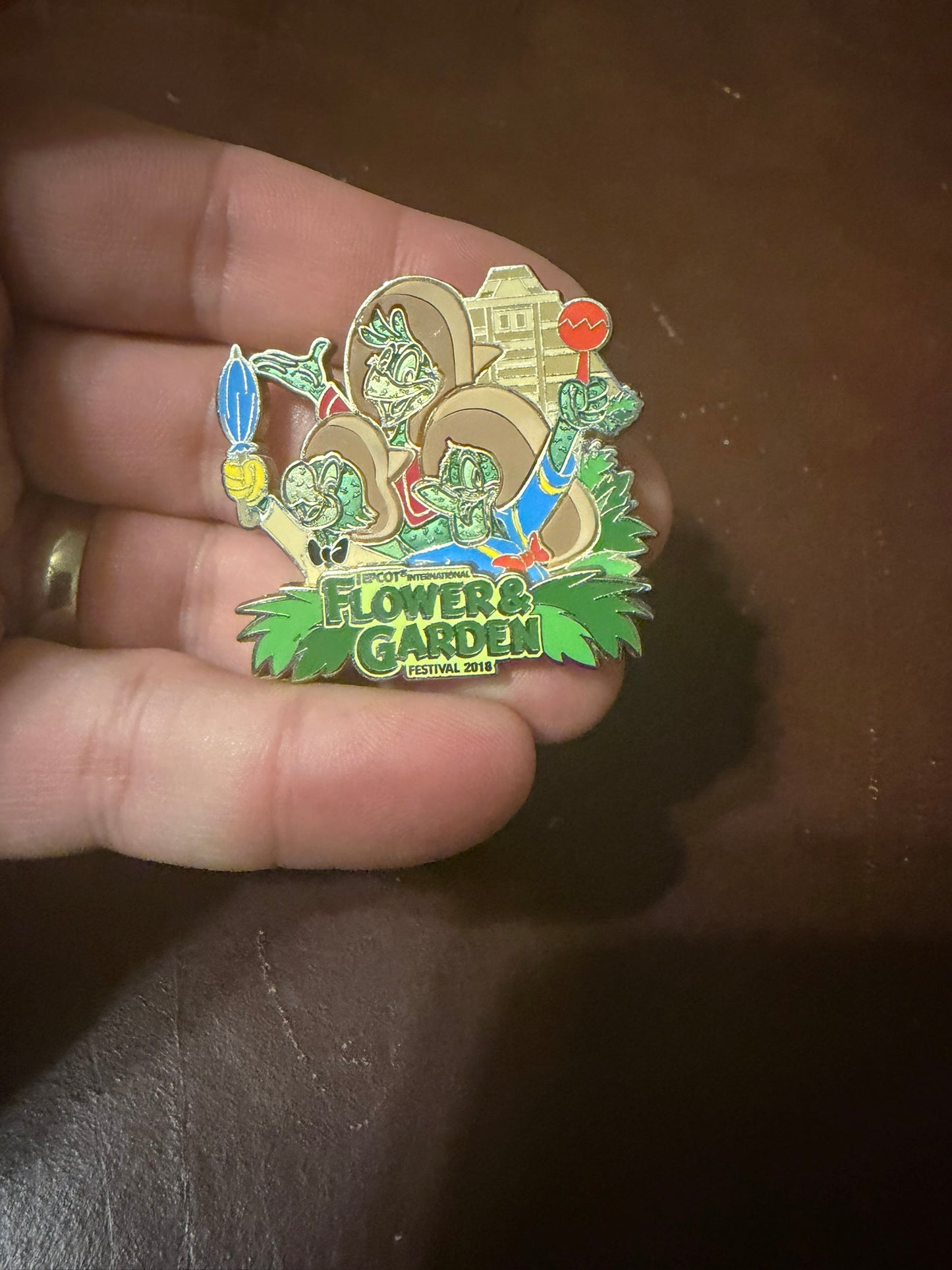 Disney Epcot Flower & Garden Festival 2018 DuckTales LE Single Pin WDW Limited Used