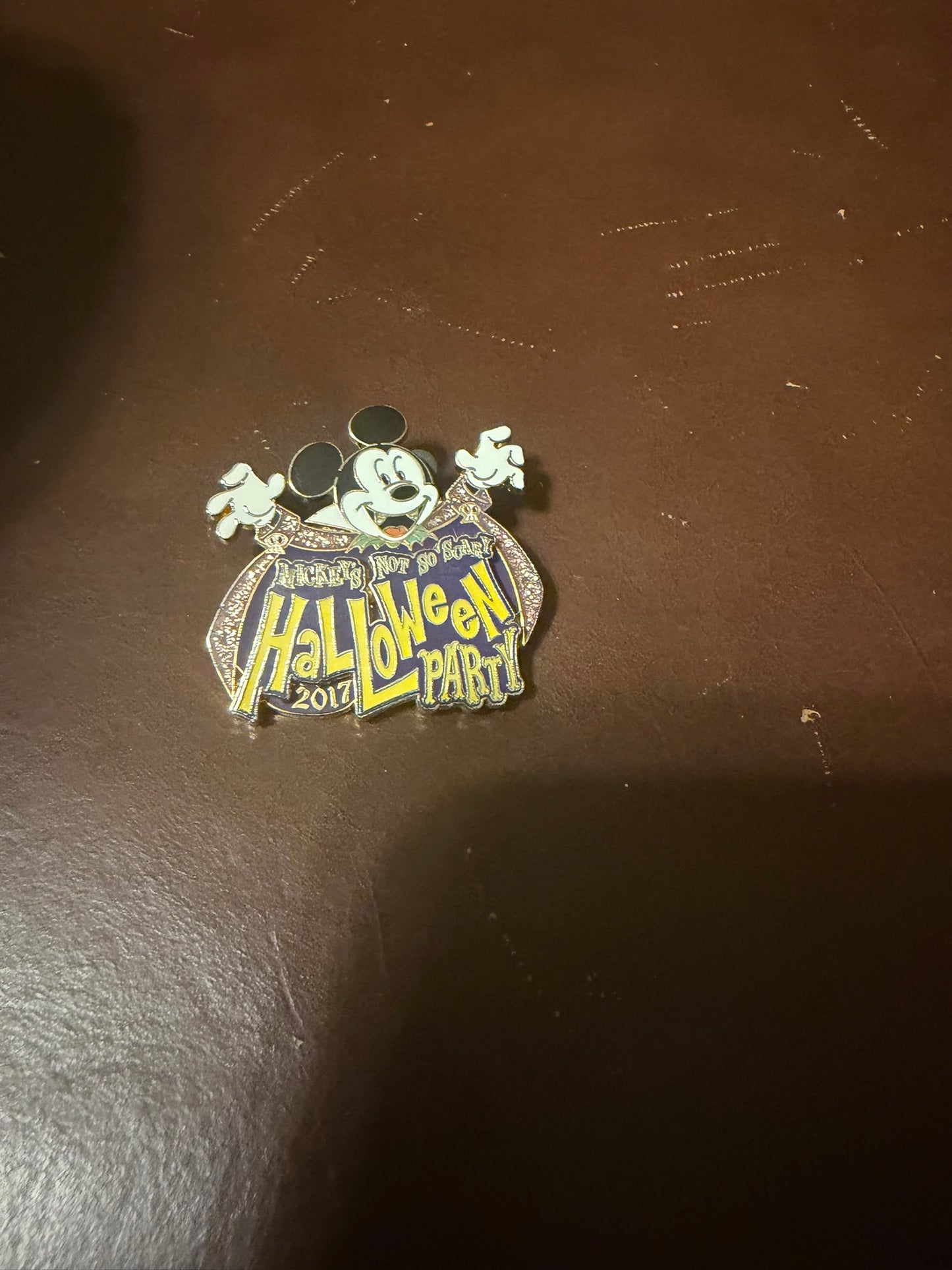 Disney 2017 - Mickeys Not So Scary Halloween Party - Vampire Mickey - LE Pin Used