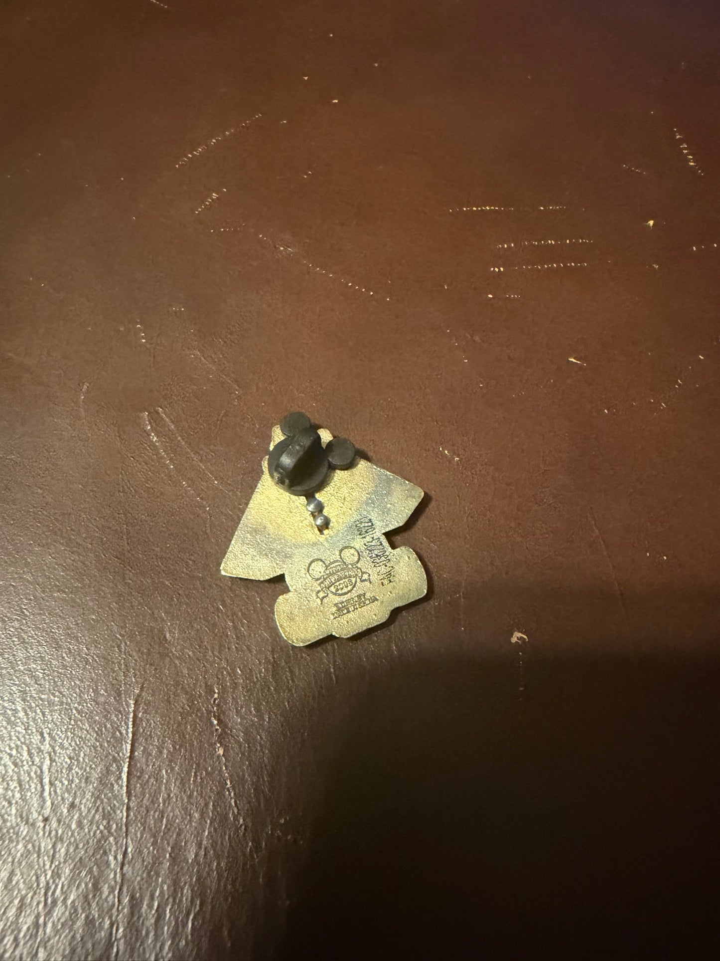 Wdw Disney Mickey & Goofy Space Mountain Slider PIN Official Trading 2008 Used
