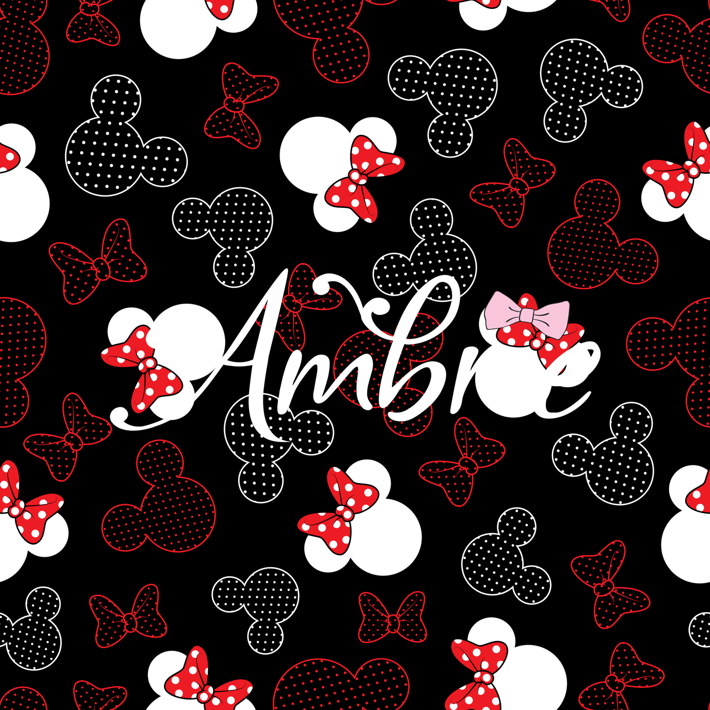 Mickey Mickey And Minnie Dots Seamless Pattern, Magical Cartoon Seamless pattern, Fabric SublimationSeamless Pattern, Magical Cartoon Seamless pattern, Fabric Sublimation (Copy)