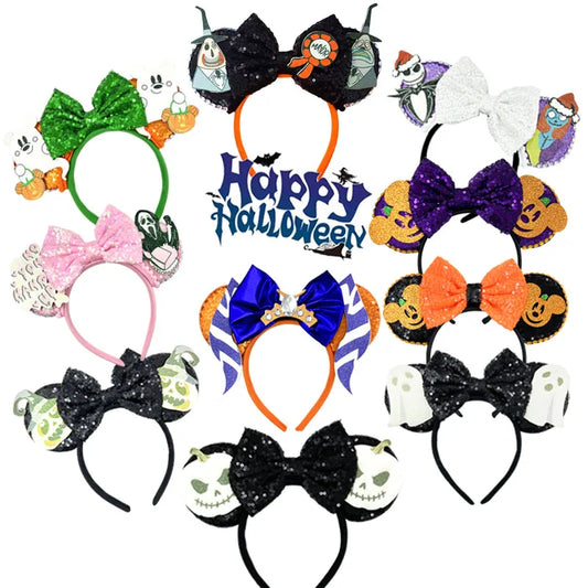 Halloween Collection Disney Mickey Ears For Adults Headband Hair Accessory