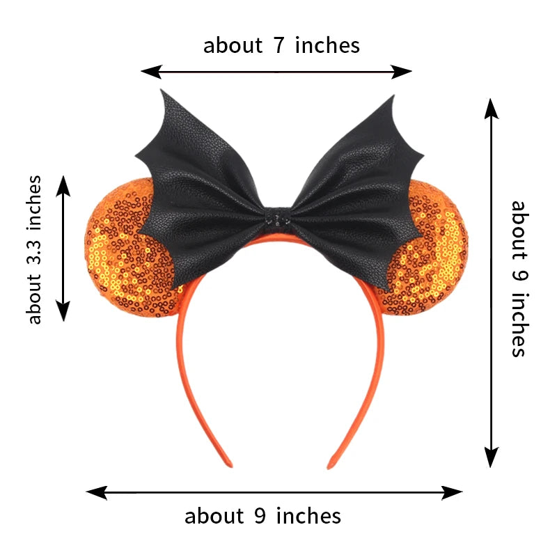 Halloween Disney Mickey Ears For Adults Headband Hair Accessory