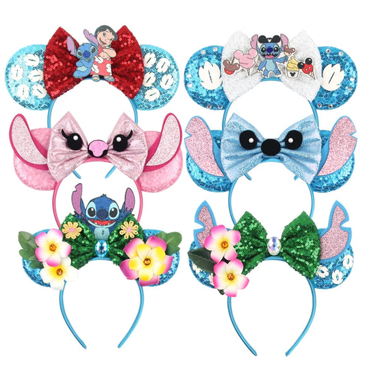 Lilo And Stich And More Ears For Adults Headband Hair Accessory