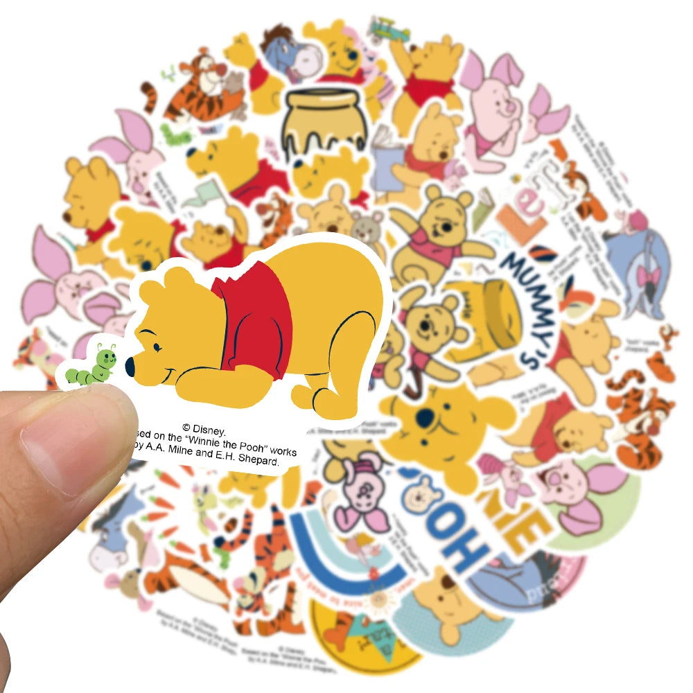 Disney Pooh Bear Piglet Tigger Mystery Sticker Sets