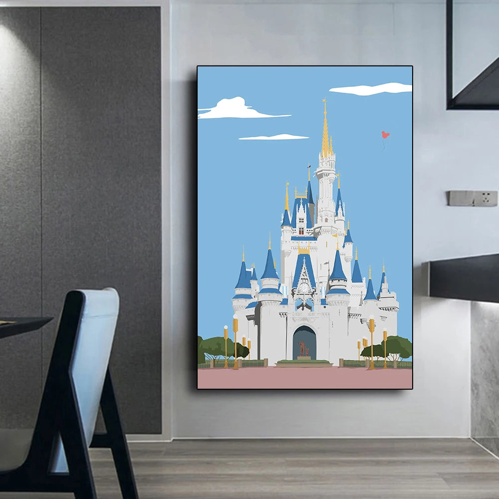 Disney Scenes Wall Poster