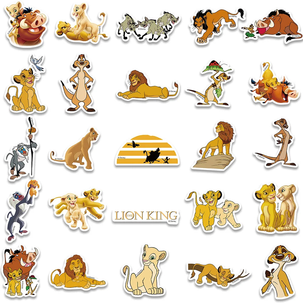 Disney The Lion King Simba Mystery Sticker Sets
