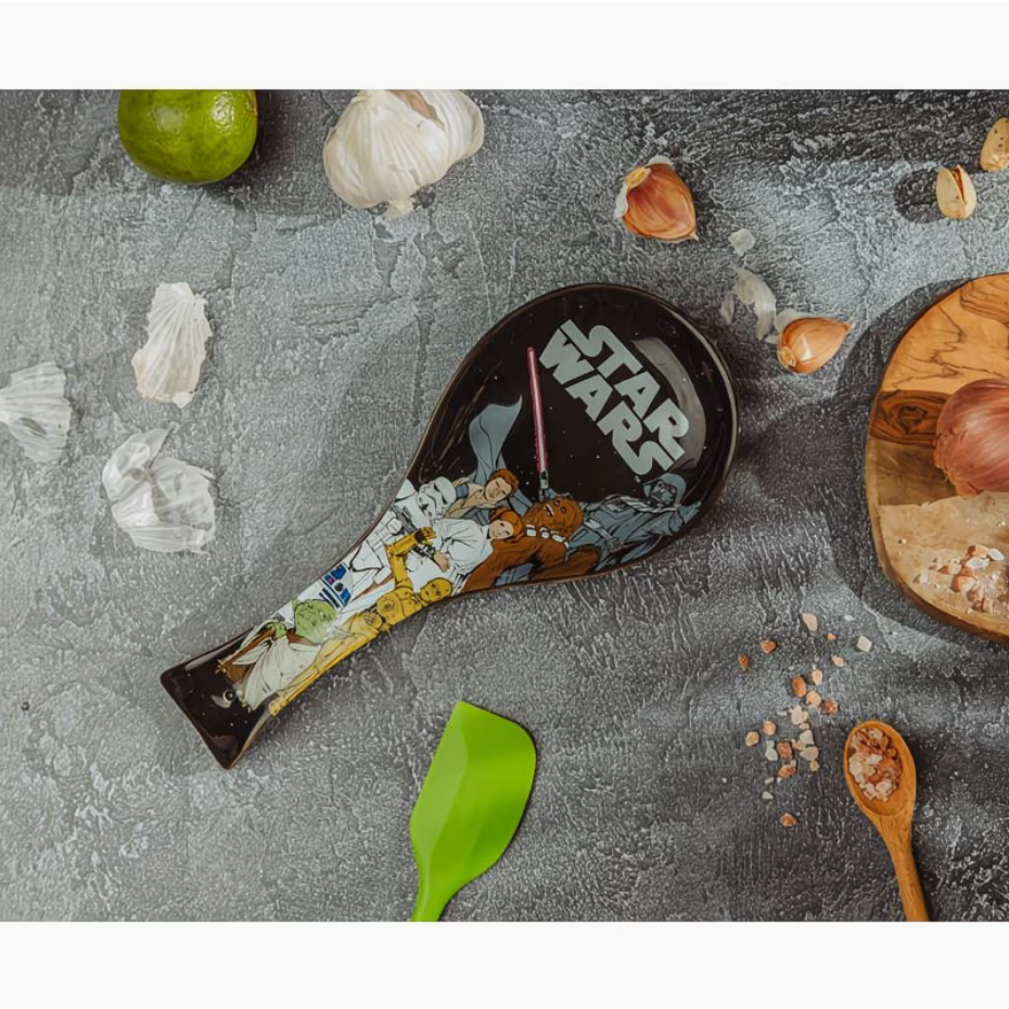 Star Wars Original Trilogy Characters Ceramic Spoon Rest Holder - Ambrie